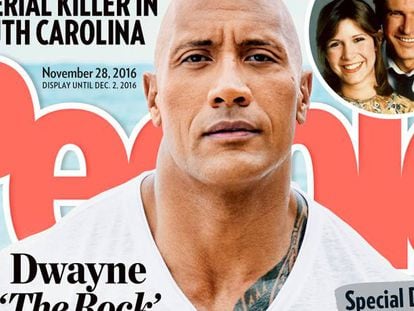 Dwayne Johnson, en la portada de 'People.'