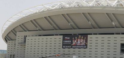 Estadio Wanda Metropolitano del Atlético de Madrid.