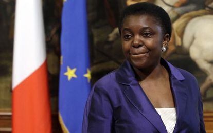 La ministra de Integración italiana el pasado abril.