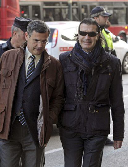 Betoret a su llegada al Tribunal Superior de Justicia de Valencia en una foto de archivo. 