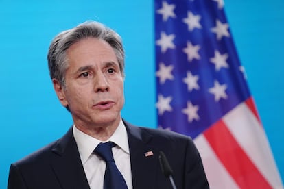US Secretary of State Antony Blinken in an image from January 23.
