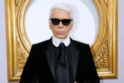 Karl Lagerfeld en 2014.