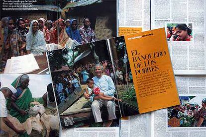 Entrevista a Muhammad Yunus en el suplemento <i>EPS de mañana.</i>
