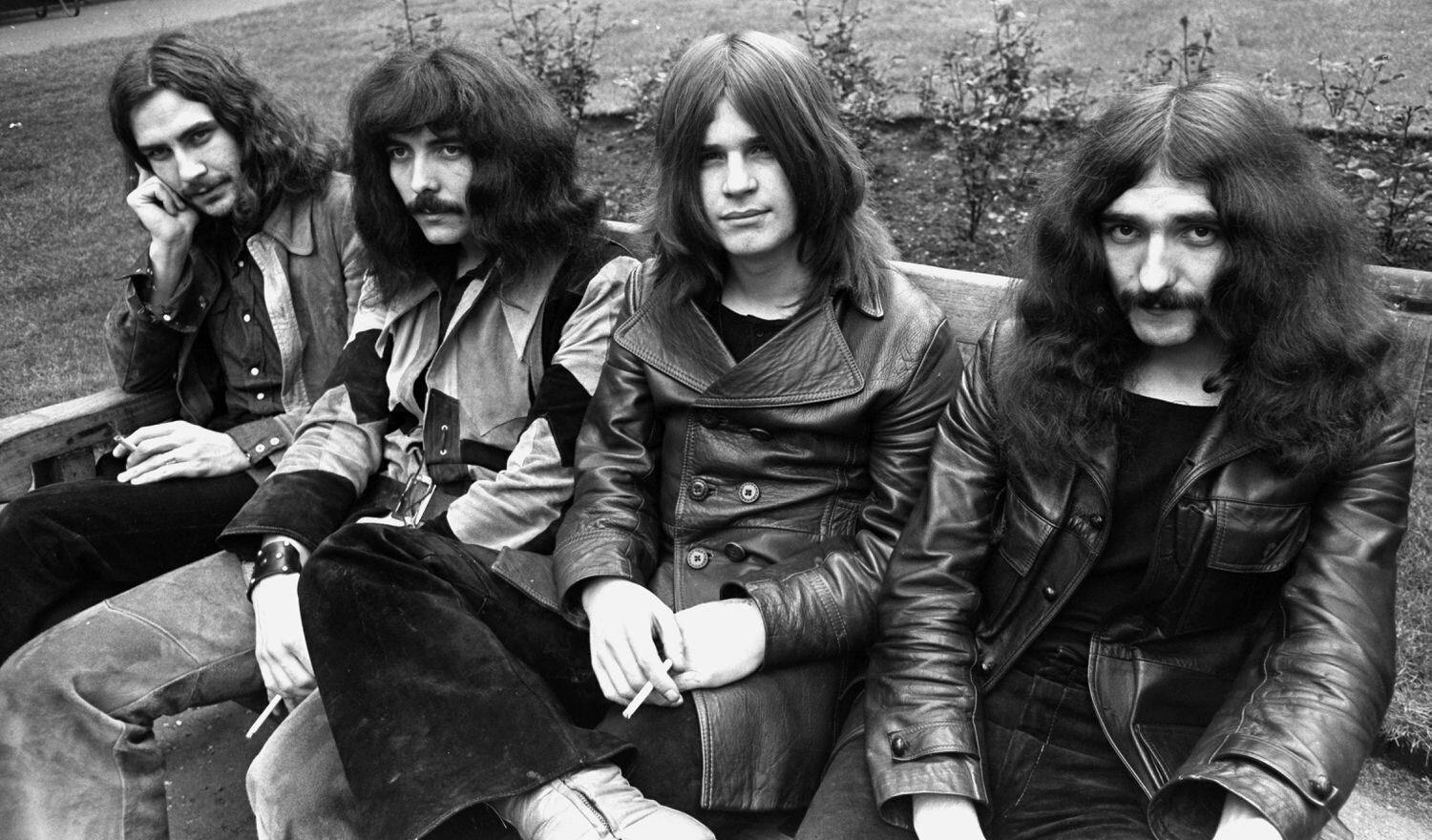 Black Sabbath en 1970, el año en el que editaron su primer disco: (de izquierda a derecha) Bill Ward, Tony Iommi, Ozzy Osbourne y Geezer Butler.