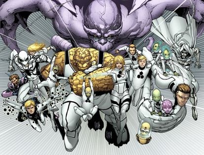 En los últimos años, y gracias a la etapa del guionista Jonathan Hickman, Los Cuatro Fantásticos han pasado a ser mucho más. La escuela de la Fundación Futuro ha reunido a todo tipo de infantes de Marvel, así como al desaparecido padre de Reed Richards o incluso a Spiderman, habitual compañero de aventuras del equipo.