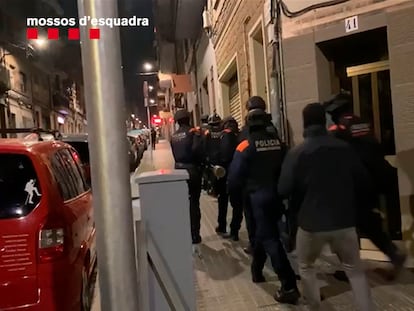 Imagen de archivo de los Mossos