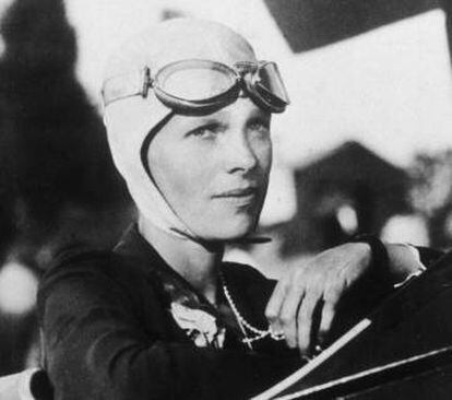 Amelia Earhart.