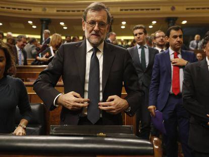 El presidente del Gobierno en funciones, Mariano Rajoy. 