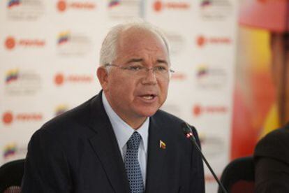 El vicepresidente económico venezolano, Rafael Ramírez