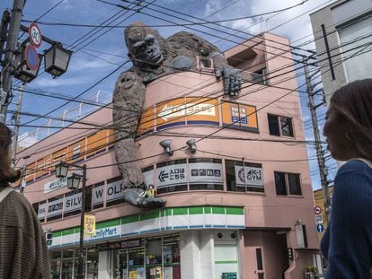 King Kong aparece en Tokio