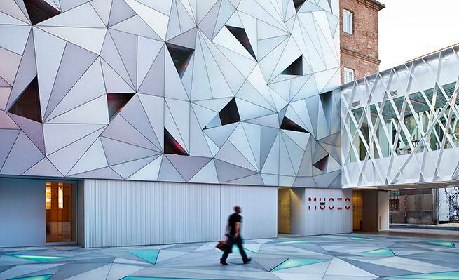 Fachada del Museo ABC en Madrid.