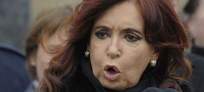 La presidenta argentina, Cristina Fer&aacute;ndez de Kirchner.