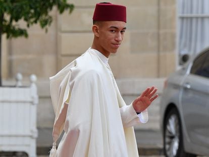 El príncipe de Marruecos Moulay El Hassan, en París el pasado septiembre.