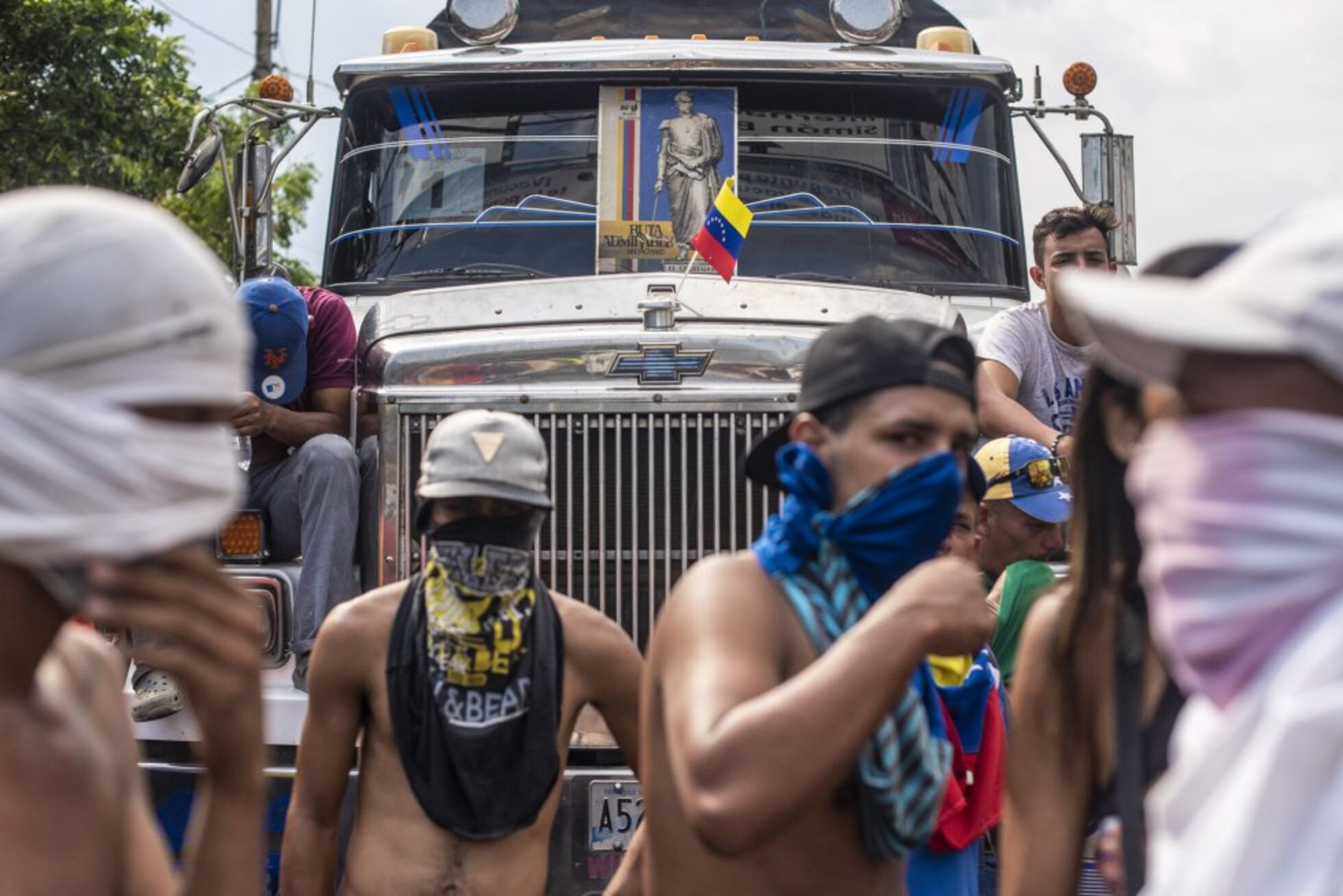 El intento de entrada de ayuda humanitaria en Venezuela | Fotos ...