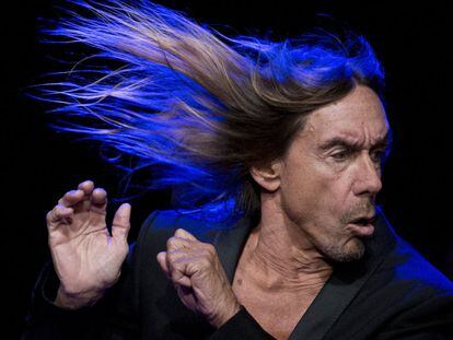 Iggy Pop, durante una actuaci&oacute;n en Austin el pasado 15 de marzo.  