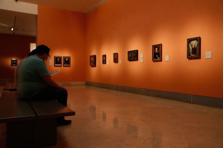 Una sala prácticamente vacía del museo Thyssen este miércoles, 11 de marzo.