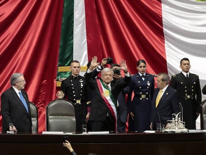 López Obrador recibe la banda presidencial en la Cámara de Diputados. En vídeo, así fue la toma de posesión de López Obrador como presidente.