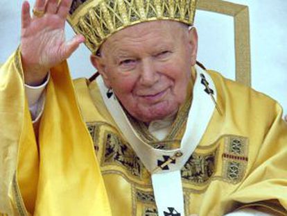 El papa Juan Pablo II el 25 de diciembre de 2002.