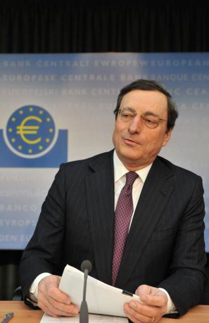 Mario Draghi, presidente del banco central Europeo