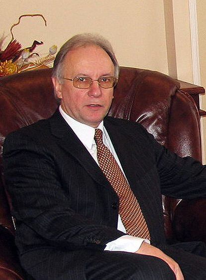 El ministro de Exteriores de Bielorrusia, Serguéi Martínov.