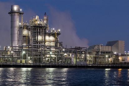 La refinería de ExxonMobil en el complejo de la compañía en Baytown (Tejas, Estados Unidos).