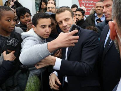 El presidente franc&eacute;s, Emmanuel Macron. / AFP PHOTO / POOL AND AFP PHOTO / ludovic MARIN