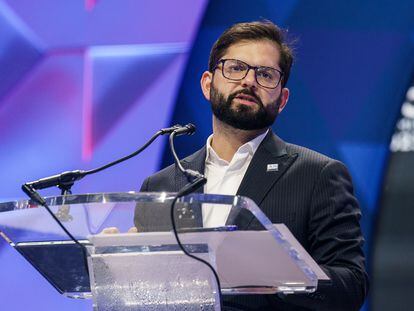 El presidente de Chile, Gabriel Boric, durante la cumbre Asía-Pacífico en San Francisco el pasado 15 de noviembre.