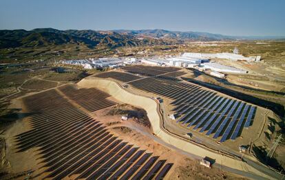 Cosentino solar plant in the Cantoria Industrial Park (Almería).