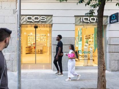 Nueva tienda Iqos en la calle Fuencarral de Madrid