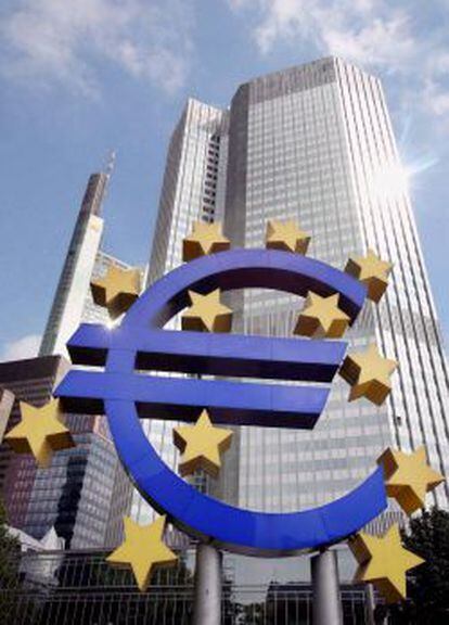 Sede del Banco Central Europeo (BCE) en Fr&aacute;ncfort, Alemania. 