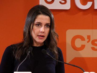 La l&iacute;der de Ciutadans en Catalu&ntilde;a, In&eacute;s Arrimadas.