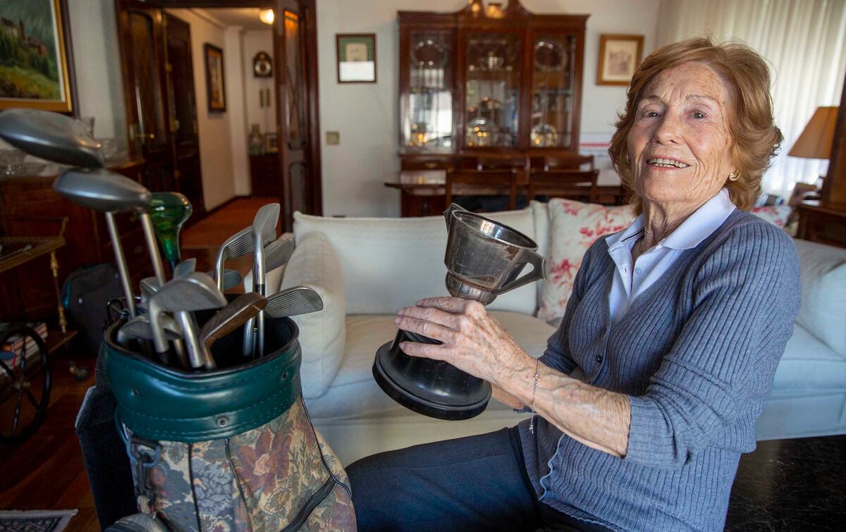 Elvira Larrazabal, la pionera del golf que daba “leña a las ricachonas”