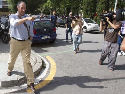 Andoni Zubizarreta, director deportivo del Bar&ccedil;a,.