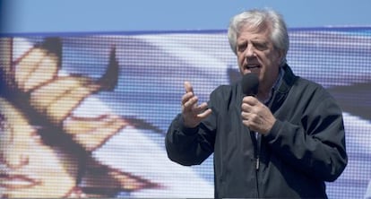 El candidato con m&aacute;s opciones es el expresidente Tabar&eacute; V&aacute;zquez.