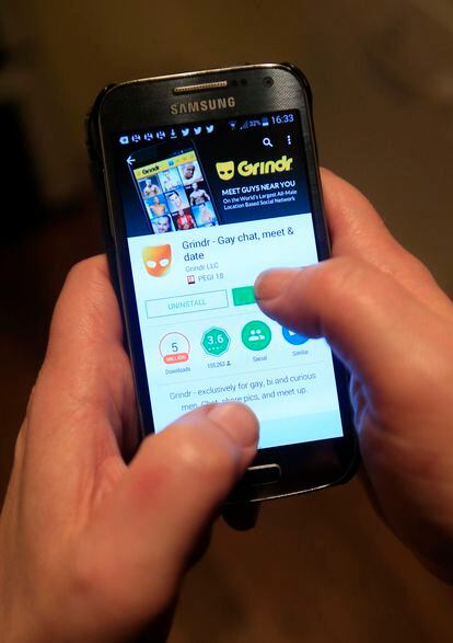 La aplicación Grindr tiene 10,8 millones de usuarios. 