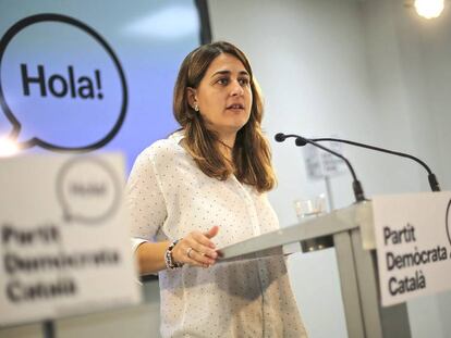 Marta Pascal, coordinadora general del PDECat.