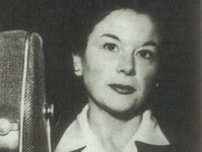 Matilde Vilariño, en una imagen de los años cincuenta.
