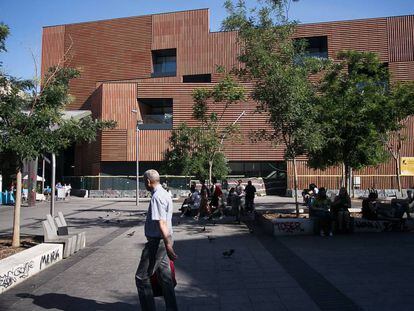La nueva Escola Massana en la plaza de la Gardunya de Barcelona.
