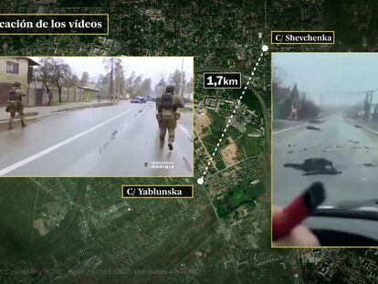 Los vídeos que demuestran que Rusia miente sobre la matanza de Bucha