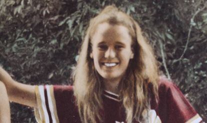 Una foto de Mary McHale cuando era adolescente.