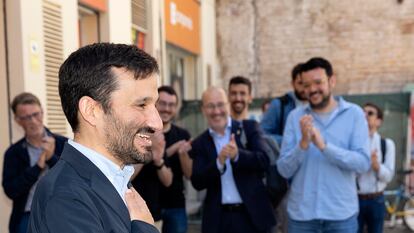 Vicent Marzà, el pasado 10 de mayo, fue despedido con aplausos por sus colaboradores tras anunciar su dimisión.