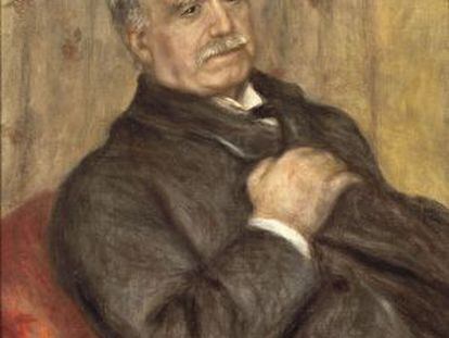 Paul Durand-Ruel, retratado por Renoir en un óleo de 1910.