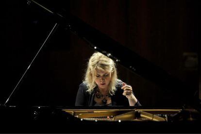 La pianista venezolana Gabriela Montero. 