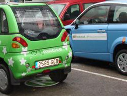 Uno de los puntos de recarga de coches eléctricos instalados por Iberdrola
