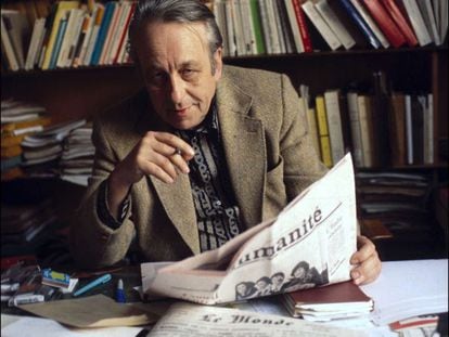Louis Althusser, en 1978.