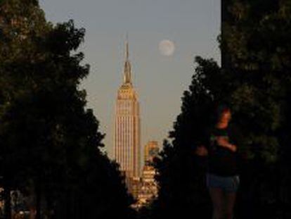 Vista del Empire State building de Nueva York.