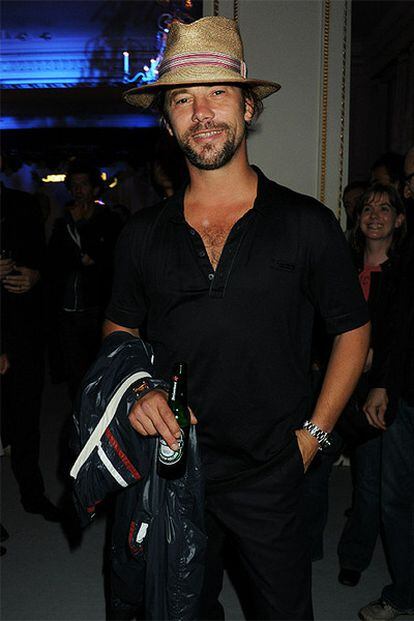 Jason Kay, cantante de la banda Jamiroquai, durante el concierto de presentación, en Londres, de su último disco.