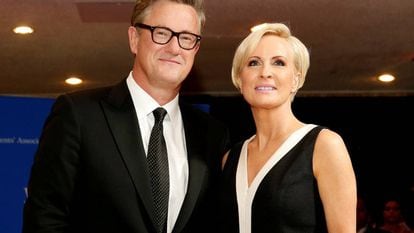 Joe Scarborough y Mika Brzezinski, el pasado abril, en Washington.