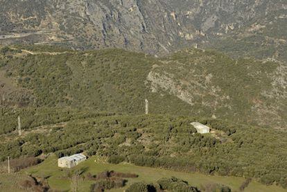 Vista de la sierra de la Enciña da Lastra, donde la Xunta ha decidido tramitar un viejo derecho minero.