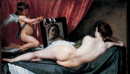 'La Venus del mirall', de Diego Velázquez.